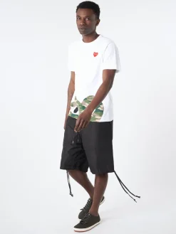 Comme des Garçons PLAY - T244 in White