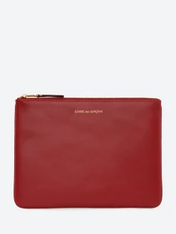 Comme des Garçons WALLET - SA5100 Classic Wallet in Red