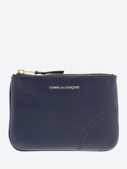 Comme des Garçons WALLET - SA8100 Classic Wallet in Navy