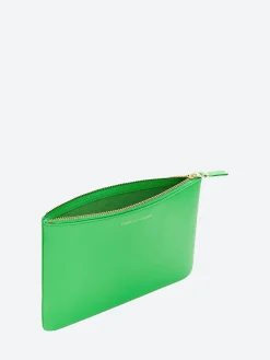 Comme des Garçons WALLET - SA5100 Classic Wallet in Green