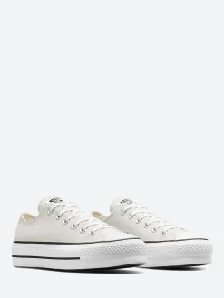 Converse - Chuck Taylor All Star Lift Platform Low Top in Grey/Black