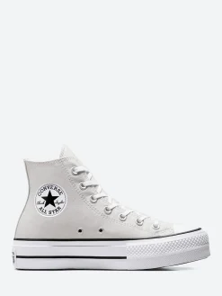 Converse - Women's Chuck Taylor All Star Lift Platform High Top in Grey and Black