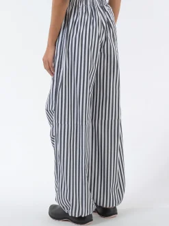 Cotton Poplin Oversized Pants