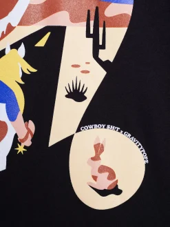 Cowboy Sh!t - Men's UFO T-Shirt in Black