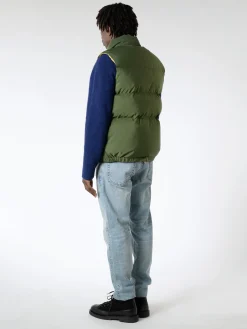 Crescent Down Works - Down Italian Vest in Olive