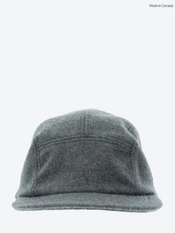 Crown Cap - Melton Cap in Light Grey