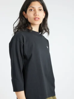 Danton - 3/4 Sleeve T-Shirt in Black