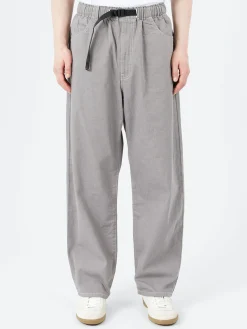 Danton - Belted Easy Pants in Grey