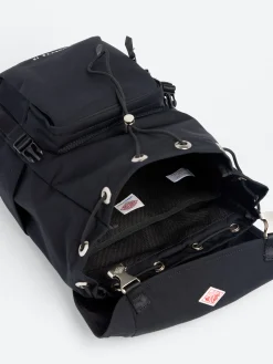 Danton - Colette 12 Flap Top Rucksack in Black