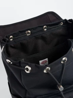 Danton - Colette 12 Flap Top Rucksack in Black