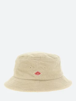 Danton - Corduroy Bucket Hat in Cream