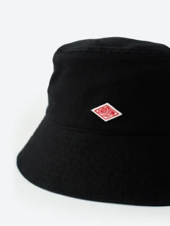 Danton - Cotton Twill Bucket Hat in Black
