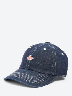 Danton - Denim 6 Panel Cap in Dark Indigo