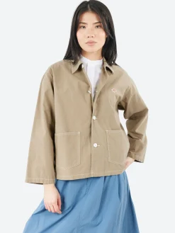 Danton - Horse Cloth Shirt Coveralls in Greige