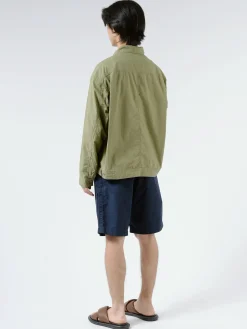 Danton - Men's Cotton Weather Short Jacket in Olive