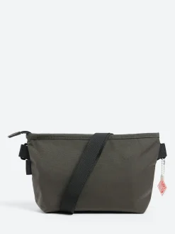 Danton - Montsouris Cordura Canvas Shoulder Bag in Dark Grey