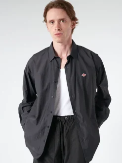 Danton - Ripstop Work Shirt in Black