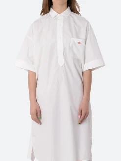 Danton - Shirt Dress in White