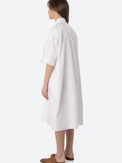 Danton - Shirt Dress in White