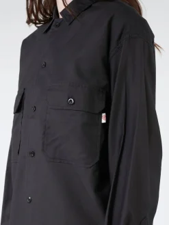 Danton - Shirt Short Jacket in Charcoal