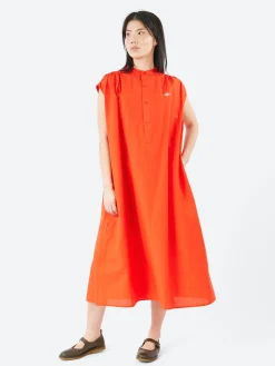 Danton - Sleeveless Dress in Poppy Red