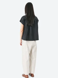Danton - Sleeveless Shirt in Black