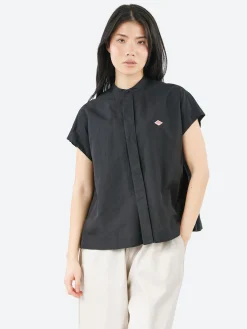 Danton - Sleeveless Shirt in Black