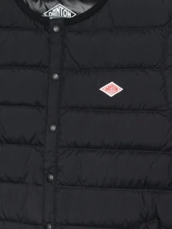 Danton - Women's Inner Down Crewneck Vest in Black