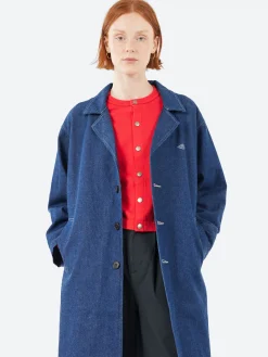 Danton - Women's Shop Coat in Indigo
