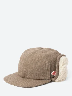 Danton - Wool Boa 6 Panel Hat in Brown