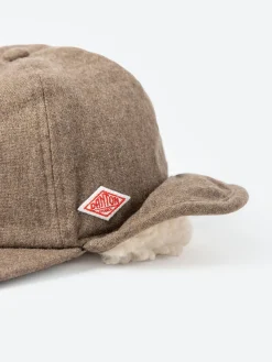 Danton - Wool Boa 6 Panel Hat in Brown