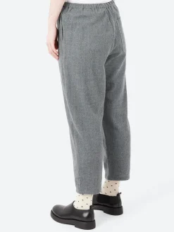 Danton - Wool Easy Pants in Grey
