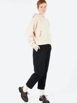 Danton - Wool Easy Pants in Navy