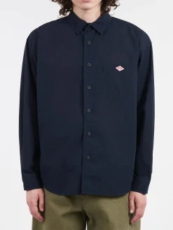 Danton - Work Shirt in Dark Navy