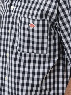 Danton - Work Shirt in Navy and White