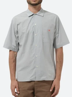 Danton - Work Shirt in Sax Blue