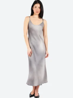 DARMA P CW SOFT FLUIDAcne Studios - Darma P CW Soft Fluid Strap Dress in Multi Grey