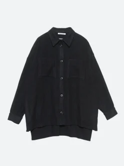 Destin - Lema Shirt Jacket in Black