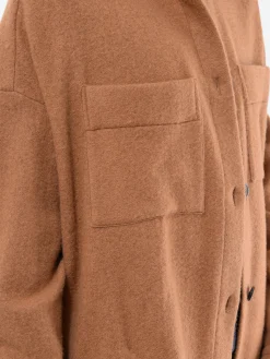 Destin - Lema Shirt Jacket in Camel