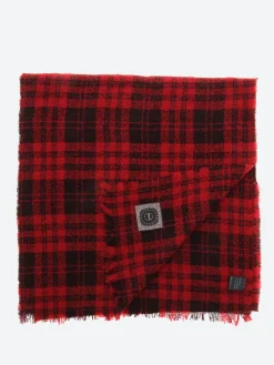 Destin - Sullivan Fleecy Scarf in Red