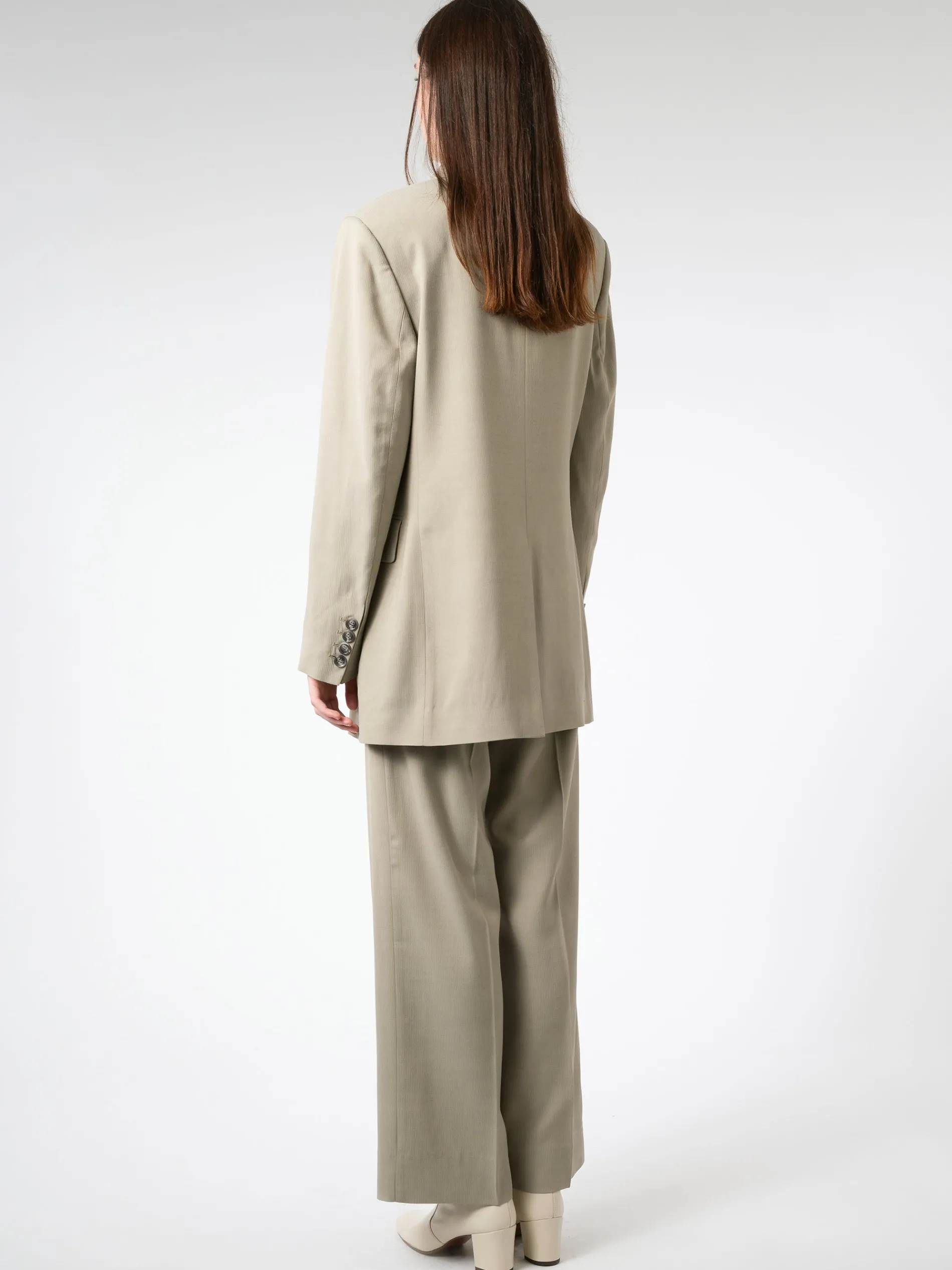 Double-Breasted Suit Jacket