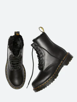 Dr. Martens - 1460 Serena in Dark Grey Atlas