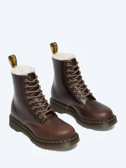 Dr. Martens - 1460 Serena in Dark Khaki Orleans