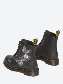 Dr. Martens - 1460 Vonda Lace Up Boots in Black Genix Nappa