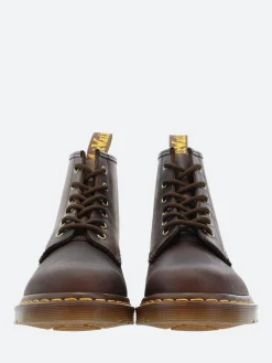 Dr. Martens - 101 YS Ankle Boots in Crazy Horse Brown