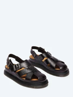 Dr. Martens - Archive Fisherman Sandal in Dark Brown Analine