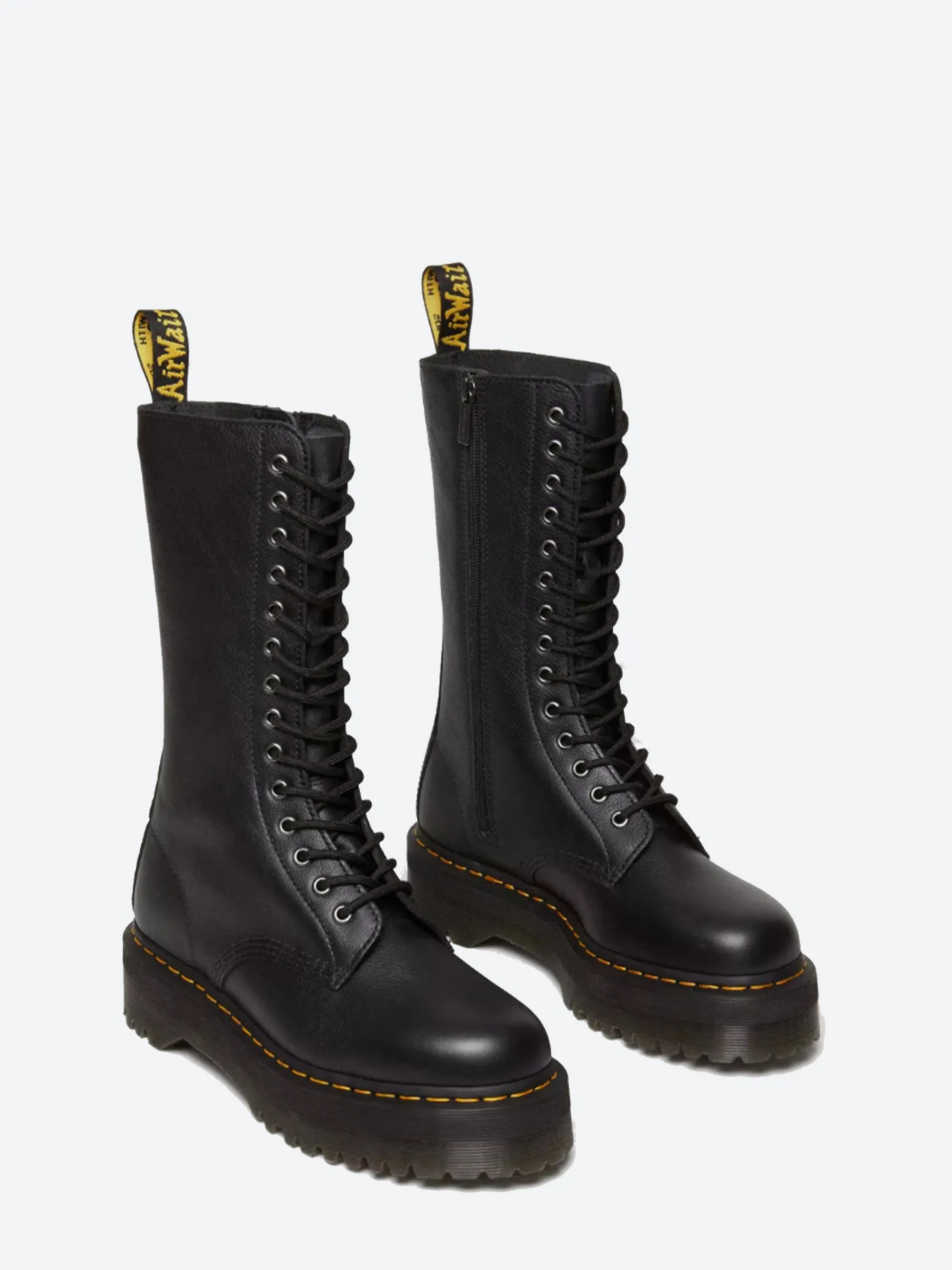 Dr. Martens - 1B99 Mid Calf Lace Up Boots in Black