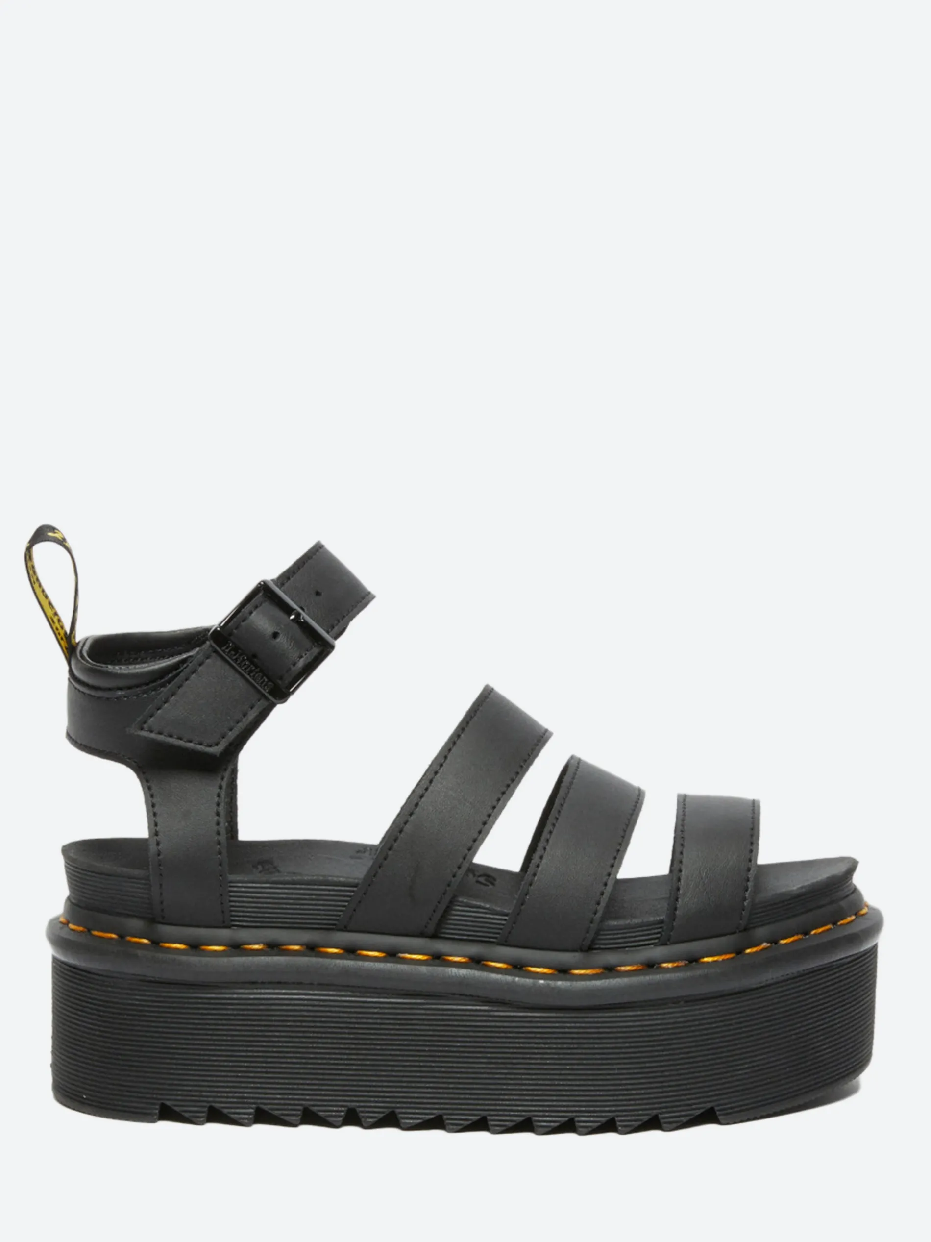 Dr. Martens - Blaire Platform Sandals in Black Hydro