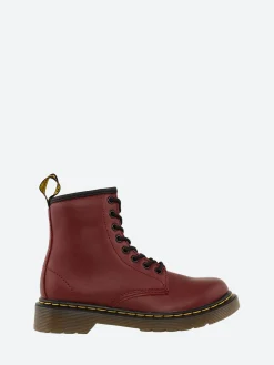 Dr. Martens - Delaney Kids in Cherry Red