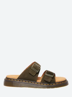 Dr. Martens - Josef Slide Sandals in Olive